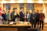 Şampiyonlardan Rektör Polat’a ziyaret