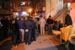 Şehit polisin evine ateş düştü