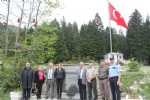 Rize’de jandarmadan şehitler ormanı