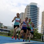 Trabzon'da okul sporları atletizm heyecanı
