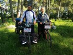 Bisiklet gezginleri Karadeniz turunda