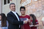 TEOG şampiyonları ödüllerini aldı