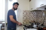 Rektör yer sofrasında