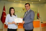 Girişimci adaylarının sertifika heyecanı