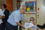 Karnelerini hastanede aldılar