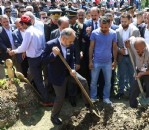 Samsun şehidini uğurladı