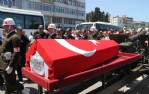 Samsun şehidini uğurladı