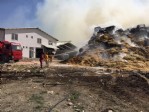 Suluova’da besi çiftliğinde yangın