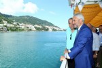 Gazeteciler tekne gezisinde buluştu
