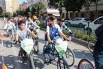 Doğa’ya saygı için pedal çevirdiler