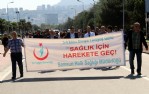 Sağlıklı yaşam için yürüdüler