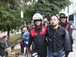 Parkta hareketli anlar