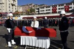 Şehit polise son görev