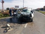 Samsun’da kamyonet tıra çarptı: 6 yaralı