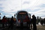 Tramvay yayaya çarptı