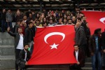 OMÜ öğrencileri teröre lanet okudu