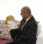 Tekkeköy'de bebeklere ‘hoş geldin' seti