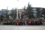 Tokat’ta öğretmenlere 300 öğrencili koro sürprizi
