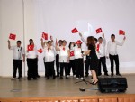 Engelli öğrenciler polislerle eğlendi