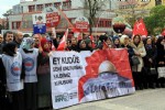 Samsun 'Kudüs' için ayakta