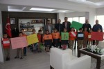 Öğrencilerden atık pil projesi