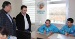 Özel gençler futbolcularla buluştu