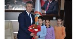 Başkan Topaloğlu koltuğunu devretti