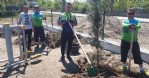 Gelecek için pedal çevirip fidan diktiler