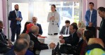 Karaaslan Ladik'te partililerle buluştu