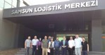 Alaçam MYO yetkilileri Lojistik Üssü'nde