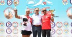 Terme'de açık su yarışmaları yapıldı