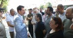 Esnafa 'geçmiş olsun' ziyareti