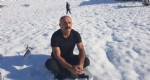 Soğuğa meydan okuyor