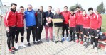 Samsunspor ayak tenisi oynadı
