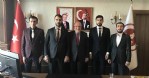 Ülkü Ocakları'ndan Başkan ve Rektör ziyareti