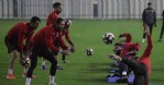 Genç futbolcular A Takımla çalıştı