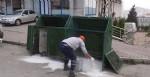 Belediyeler dezenfekte ediyor