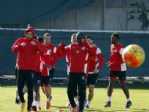 Antalyaspor Antrenmanına Moraıs Damgası