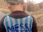 Poşetten Yaptığı Messi Forması Dünya Gündemine Oturdu
