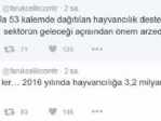 Bakandan 3.2 Milyar Liralık Tweet