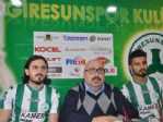 Giresunspor’da Yeni Transferler İmzayı Attı