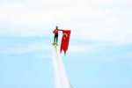 Samsun’da Nefes Kesen Flyboard Gösterisi
