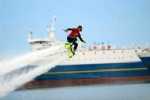 Samsun’da Nefes Kesen Flyboard Gösterisi
