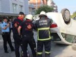 Polisten Kaçarken Kaza Yapan Otomobilden Uzun Namlulu Silah Çıktı