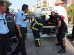 Polisten Kaçarken Kaza Yapan Otomobilden Uzun Namlulu Silah Çıktı