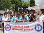 Sendikalar Ve Sivil Toplum Kuruluşları Tekirdağ’da Doktor Furtun İçin Toplandı