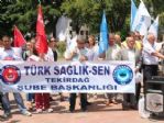 Sendikalar Ve Sivil Toplum Kuruluşları Tekirdağ’da Doktor Furtun İçin Toplandı