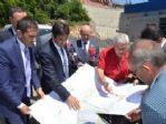 Ulupınar, Spor Salonu İnşaatını İnceledi