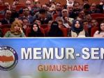 Memur-sen Onursal Genel Başkanı Ahmet Gündoğdu Gümüşhane’de