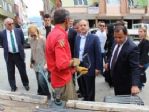 Bakan Kılıç Esnafları Ziyaret Etti